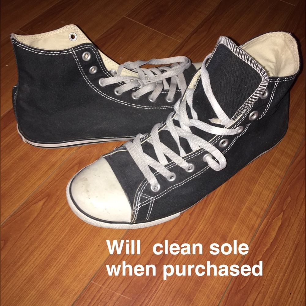 Black Converse Slims
